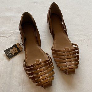 NEW Mama Crevo Sidney Leather Sandals Size 10